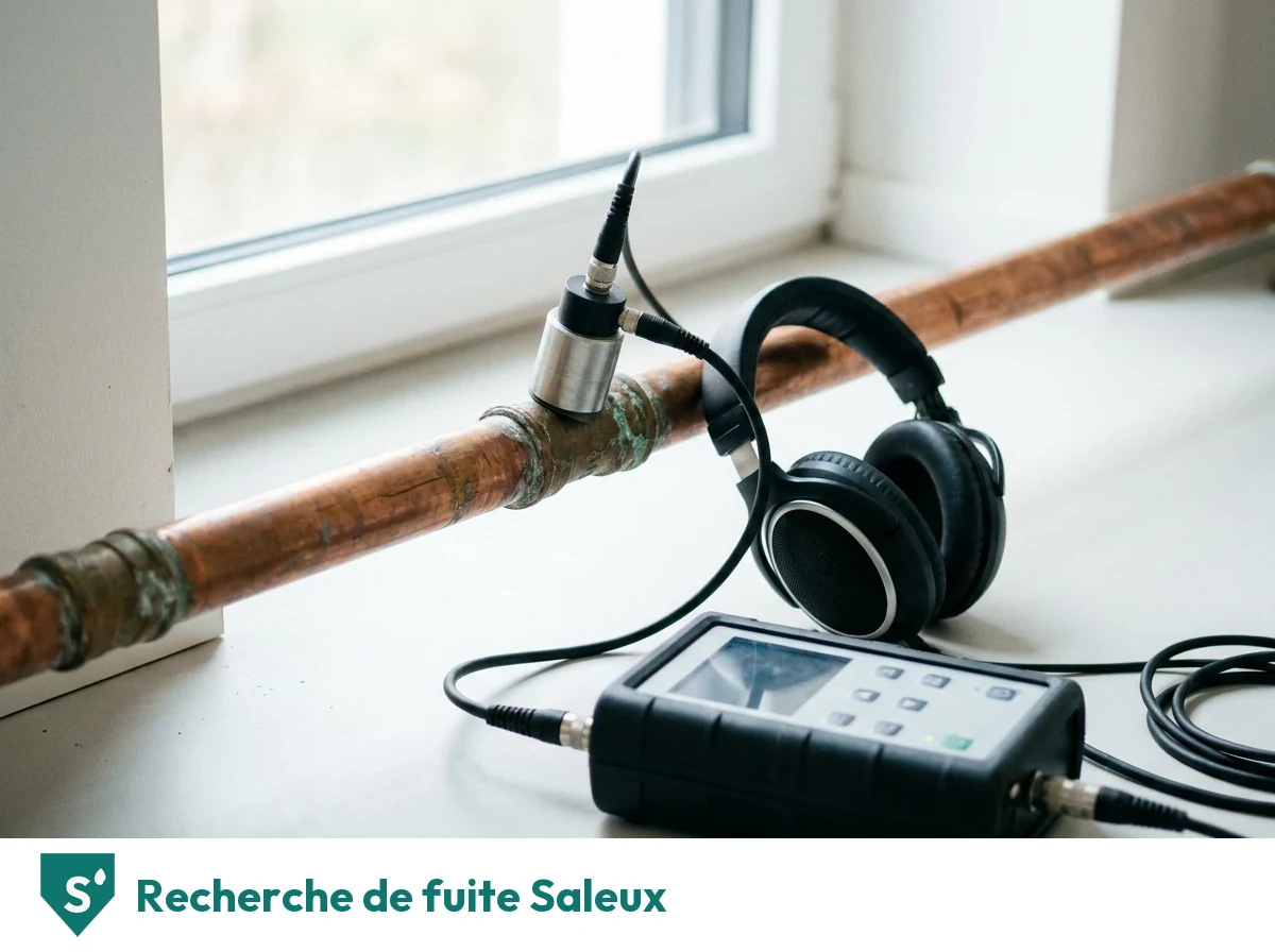 Recherche de fuite à Saleux