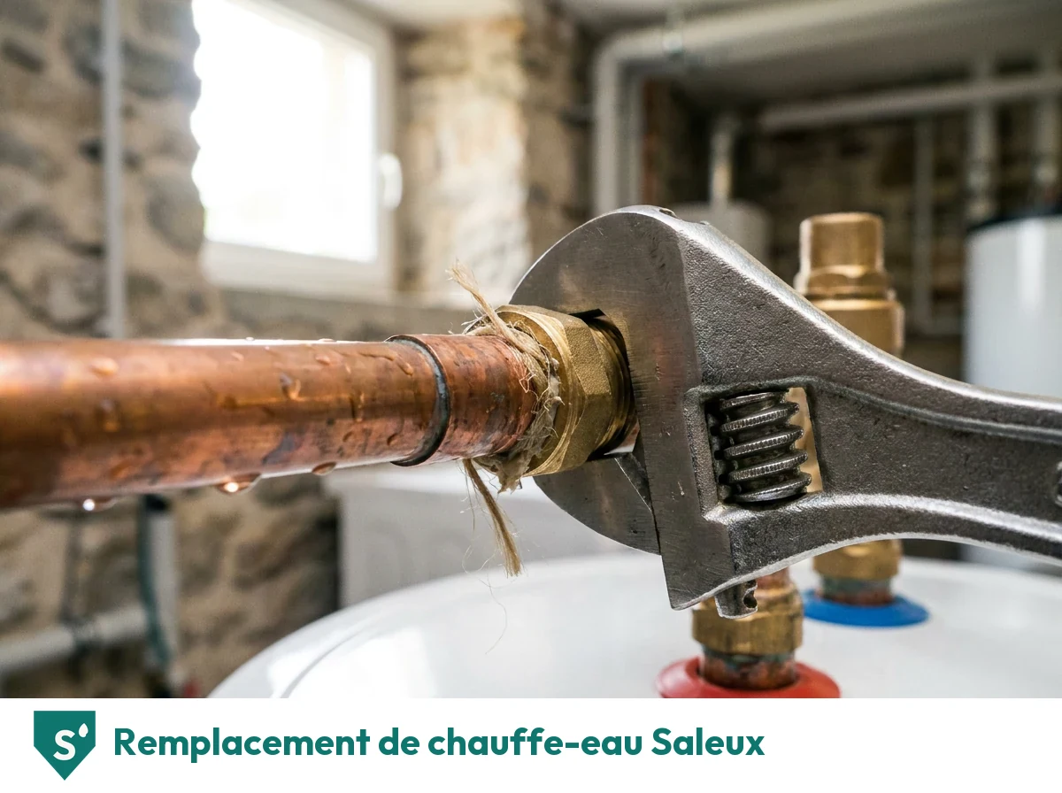 Remplacement de chauffe-eau à Saleux
