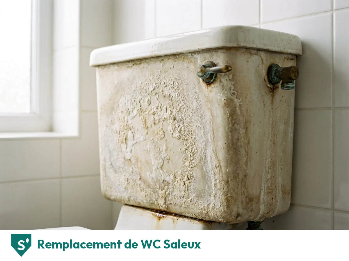 Remplacement de WC à Saleux